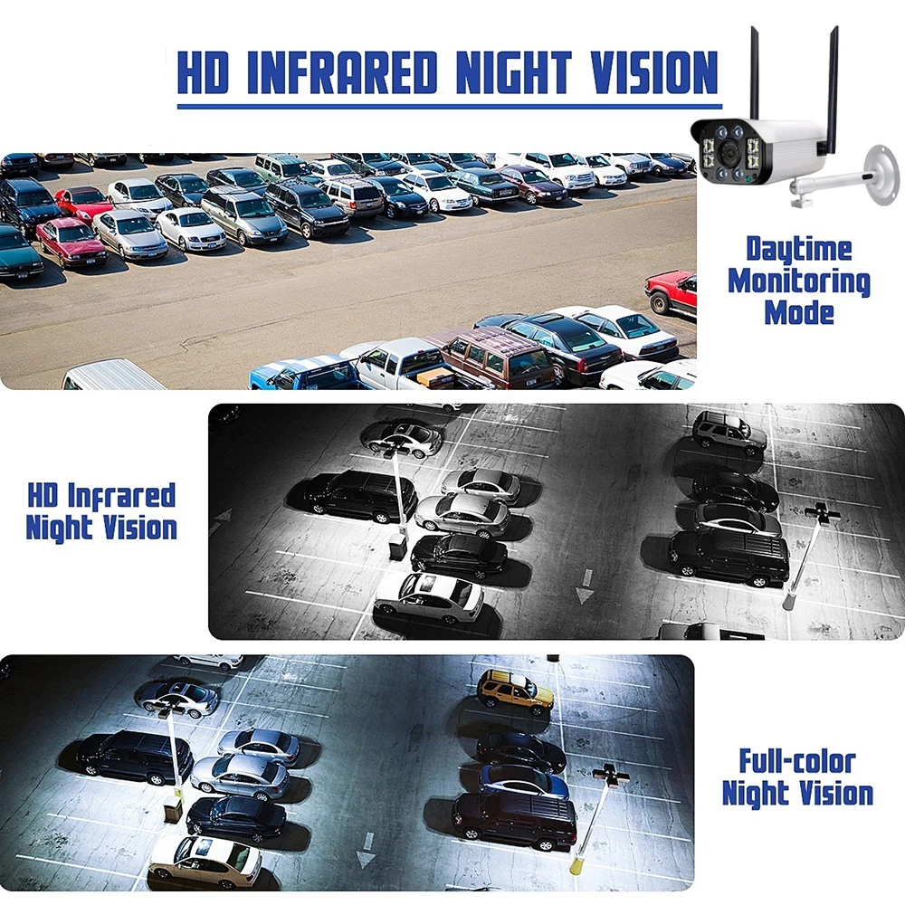 Наружная камера видеонаблюдения с защитой от атмосферных воздействий и Wi-Fi