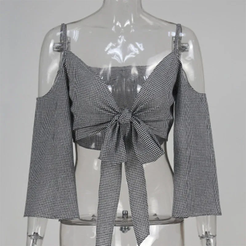 

2019 Summer New Womens Fashion Ruffled Irregular Sleeveless Tops Sexy Bow Large V-neck Solid Color Sling Top For Women