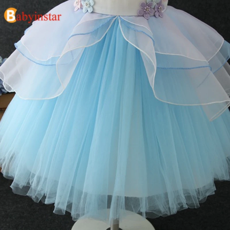Babyinstar/платье с единорогом кружевное платье для девочек свадебное 2019 г. Летний