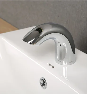 Basin Faucets Sensor Automatic Bathroom Sink Faucet Touchless Inductive Electric Toilet Wash Mixer Water Tap | Обустройство дома