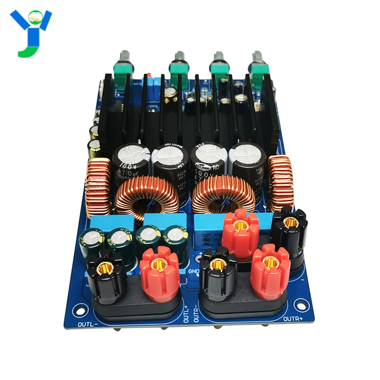 Плата цифрового усилителя мощности TAS5630 модуль 2 1 канала OPA1632DR stereo 300 Вт + 2*150 -