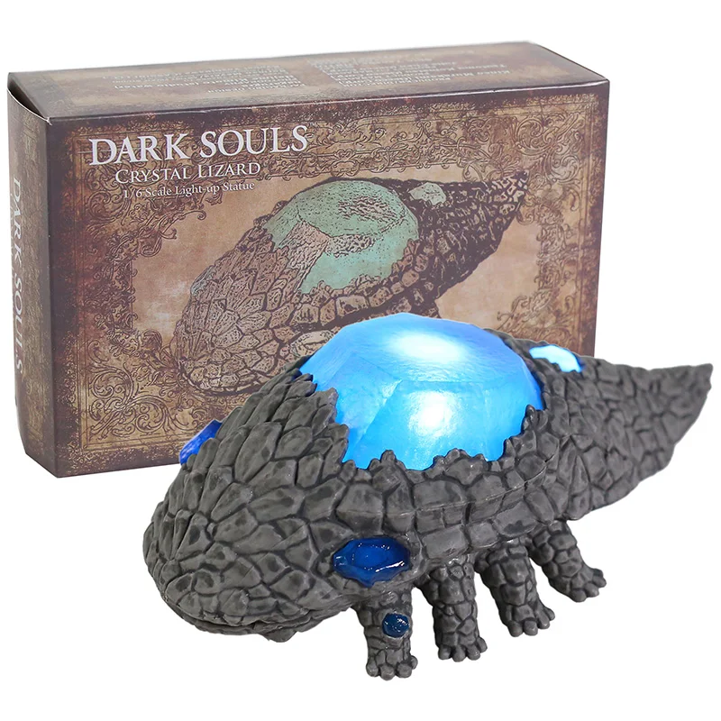 Светящаяся фигурка ящерицы из хрусталя Dark Souls игрушечная кукла-модель | Игрушки и