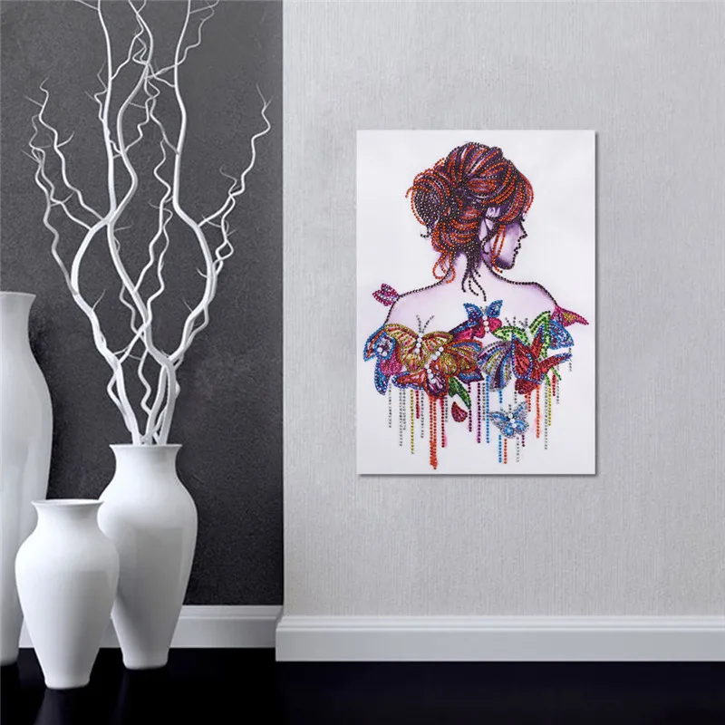 5D DIY Алмазная вышивка сказочная девушка красота алмазная картина частичная