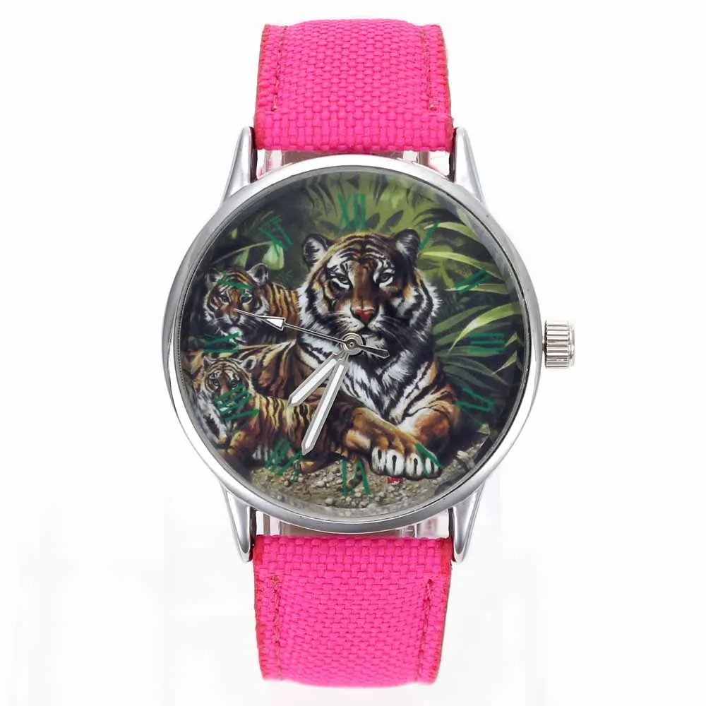 Часы наручные Tiger Forest King женские и мужские кварцевые модные ювелирные украшения с