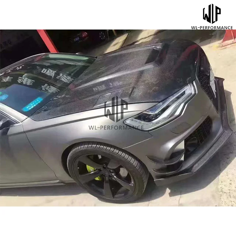 Высококачественные Чехлы A6l C7 из углеродного волокна для автомобильного