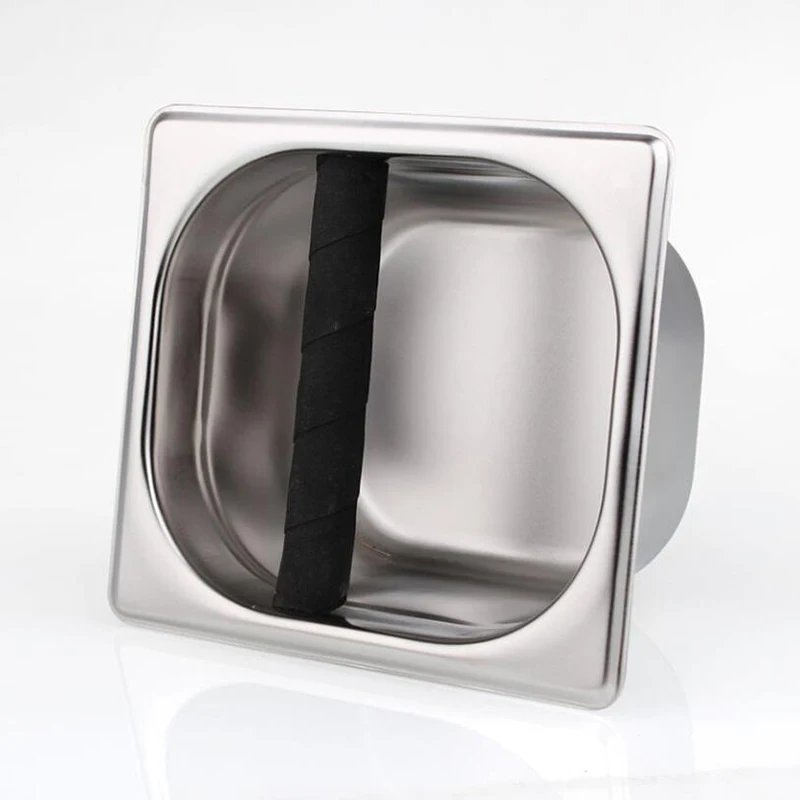 Кофейная коробка для кофе из нержавеющей стали деревянный контейнер бариста