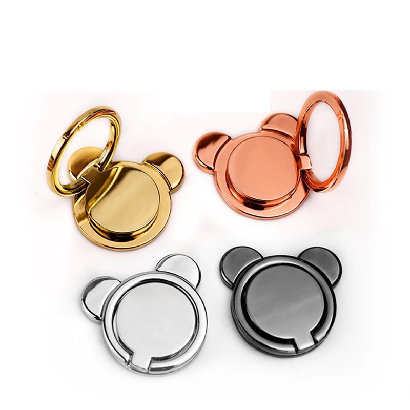 Металлическая Милая Подставка кольцо на 360 пальцев для iPhone 11 Pro XS Max X 8 Plus SE