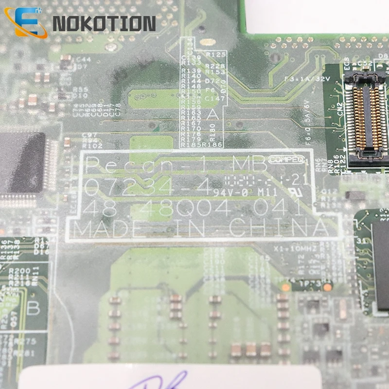 nokotion new 60y3852 63y1076 44c5341 for lenovo thinkpad x200s laptop motherboard sl9400 1 86ghz 48 48q04 041 with heatsink free global shipping