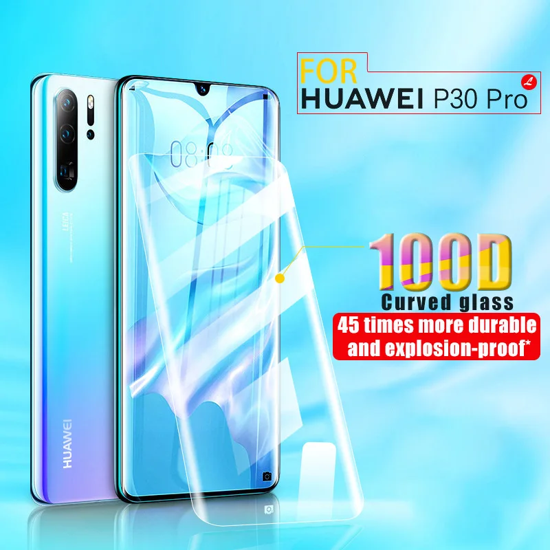 Изогнутое стекло для huawei p30 p20 Lite p40 pro защита экрана mate 20 закаленное p smart z защитная