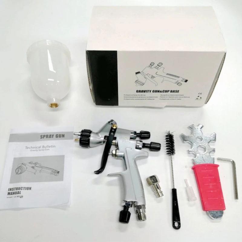 

T21D High-performance Hvlp Gravity Feed Nozzle Tool Easy to Clean for Furniture Car Walls Cars Indoor and Outdoor Automotive