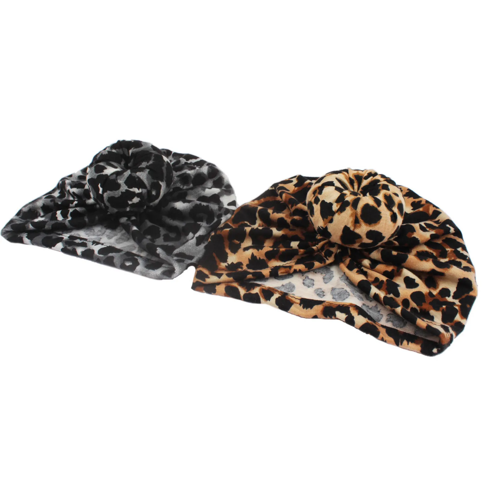 

Newborn Baby Leopard Print Headband Hair Headwear infant kids Solid Hat Cap Beanie cude headband for baby girls casual hair wear