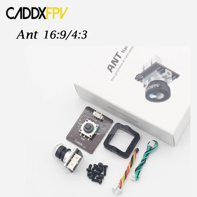 Origina /Caddx Ant 1200TVL Global WDR с OSD 2g Ультра светильник Nano FPV камера 4:3/16:9 для RC дрона Tinywhoop