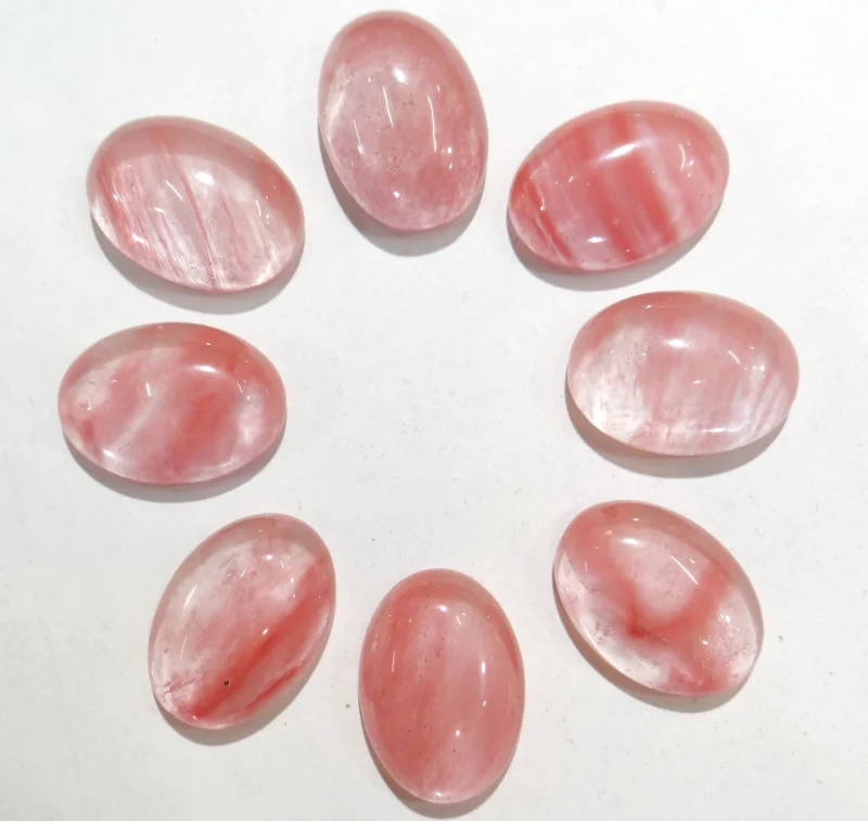 

wholesale 13x18mm 50pcs/lot Natural stone red jaspers Oval cabochon no hole beads for Jewelry& making Necklace ring accessories