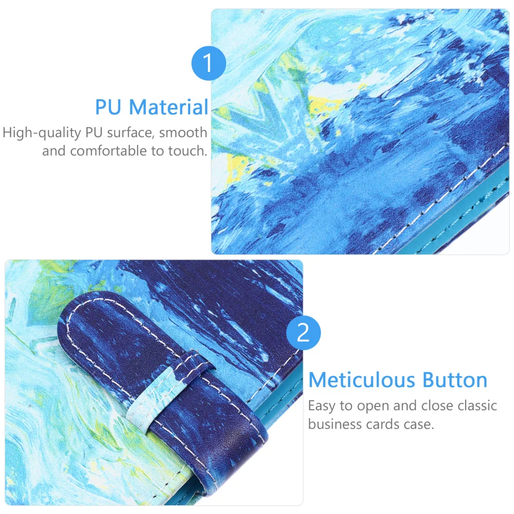 

Business Cards Holder Storage Cases Large Capacity Business Cards Holder