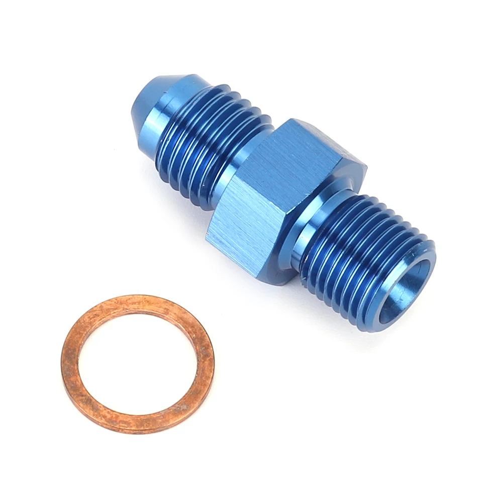AN-4 (4AN) to M11x1.0 1mm Restrictor Oil Feed Adapter Connector for Garrett Turbo | Автомобили и мотоциклы