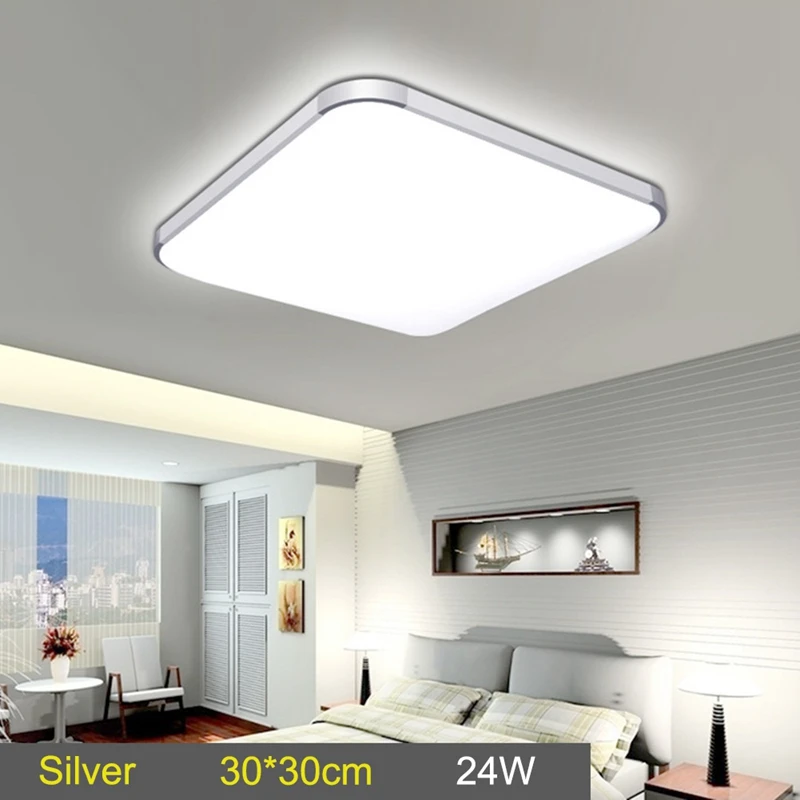 

Surface Mounted LED Ceiling Lamp Square Energy Saving for Bedroom Living Room