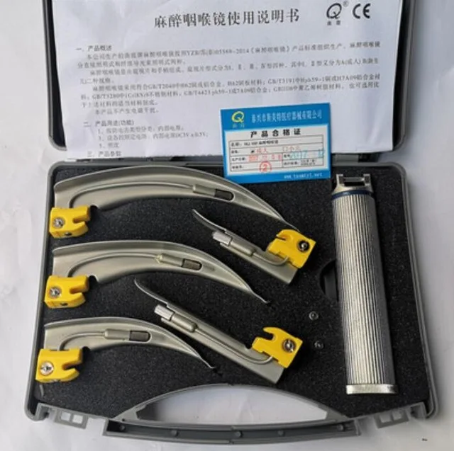 

Ларингоскоп из нержавеющей стали