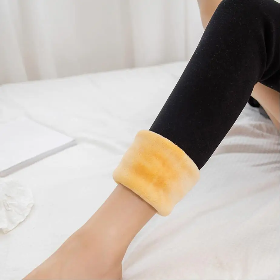 Женские плотные бархатные Чулочные изделия 800 г большие черные теплые колготки