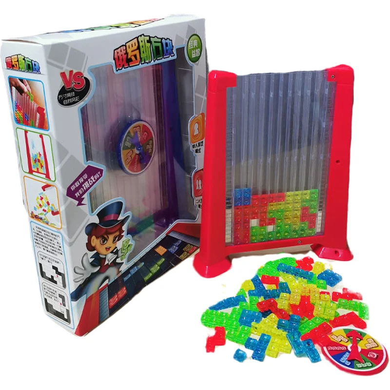 Креативные трехмерные настольные 3D Строительные блоки тетрис для детей | Игрушки