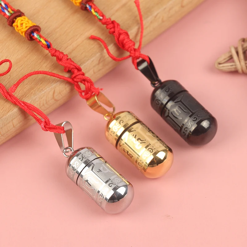 Ожерелье с шестью словами для женщин и мужчин ювелирное изделие из нержавеющей