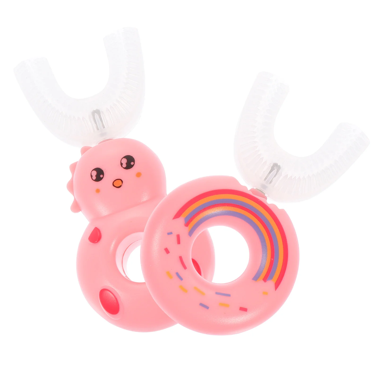 

2 шт., Детские зубные щётки U-образной формы