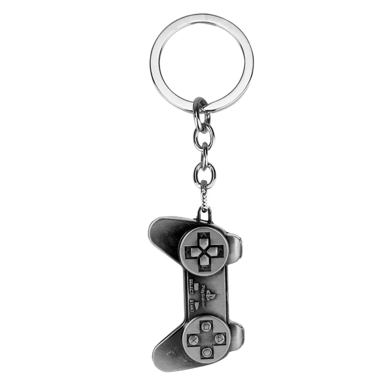 

Newest Hip Hop Game Machine Handle Keyring Key Chains Enamel Fashion Game Controller Gamepad Keychain Men Women Key Ring Holder