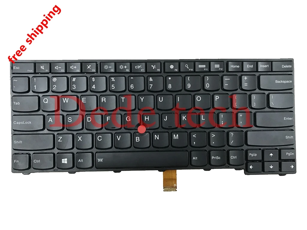 Новая Оригинальная английская клавиатура с подсветкой для Thinkpad T431S T440 T440P T440S T450