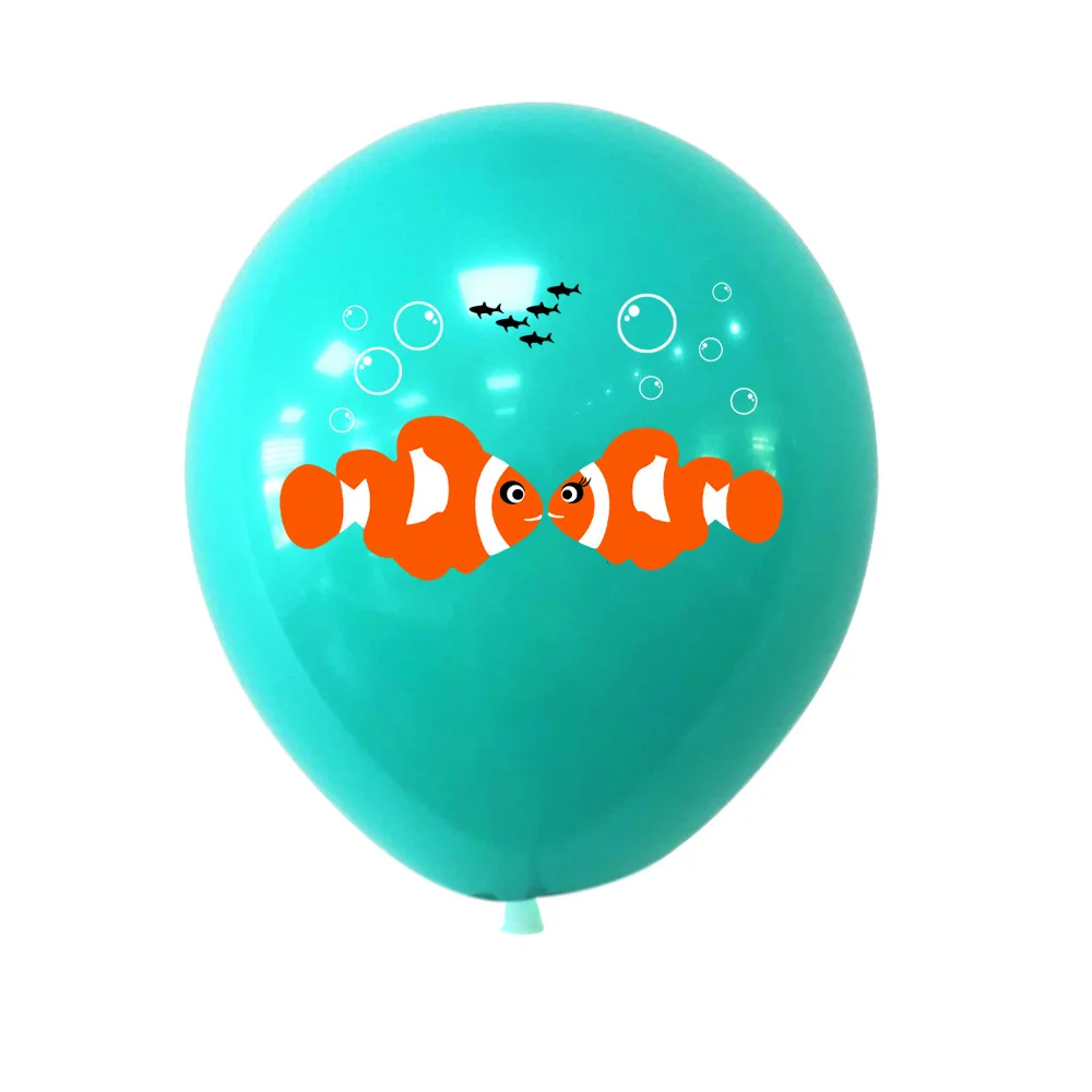 12-дюймовый рыба-клоун Немо латексный шар океанская тема День рождения Свадьба