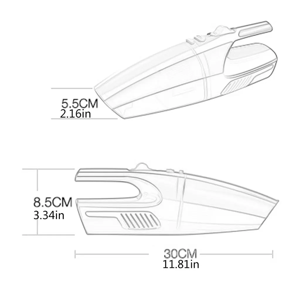 

Car Wireless Vacuum Cleaner Car Vacuum Cleaner Rechargeable Car Home Wet And Dry With Light Handheld Vacuum Cleaner