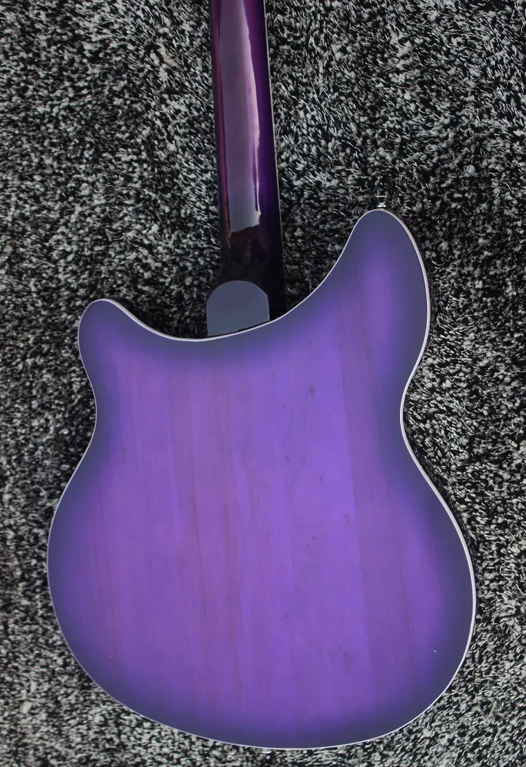 Weifang Rebon 6 струнная Ricken электрическая гитара в фиолетовом цвете sunburst | Спорт и