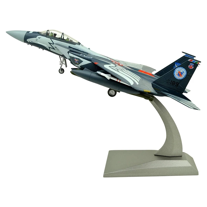 

1/100 F-15E Eagle Fighter Attack Metal Plane Model USA Air Force Diecast Plane for Collecting and Gift