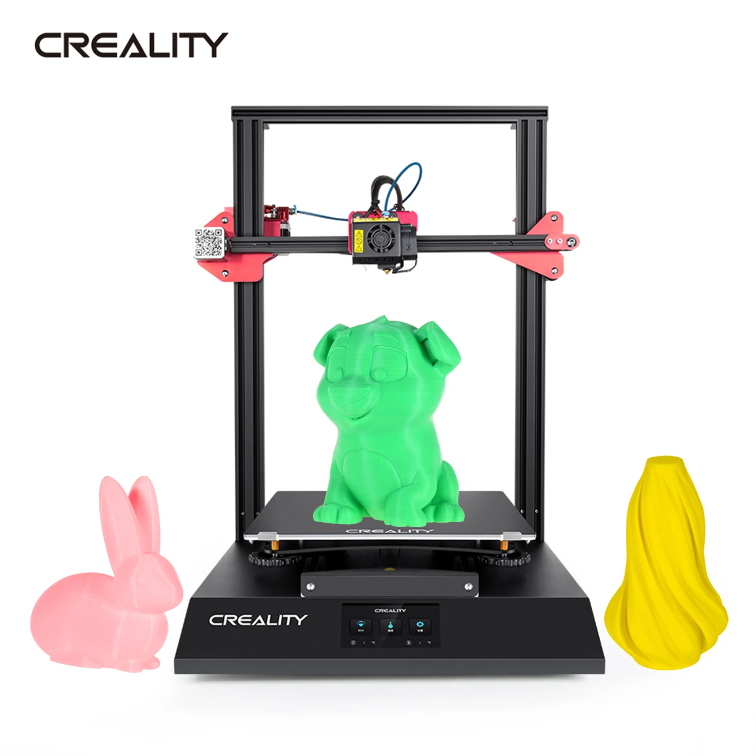 

CREALITY CR-10S Pro V2 Upgraded High Precision 3D Printer DIY Kit Large Printing Size 300*300*400mm with Full Color Digital