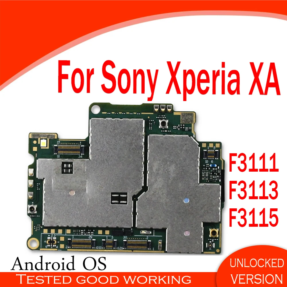 Разблокирована для Sony Xperia XA F3111/F3113/F3115 материнская плата с чипом протестирована MB
