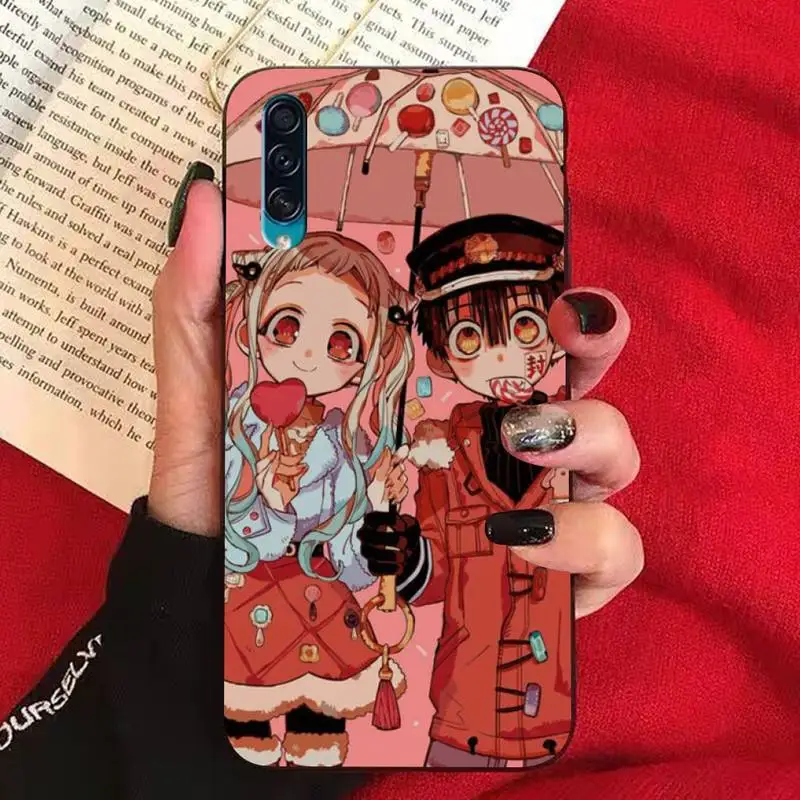 FHNBLJ Anime Toilet-Bound Hanako-kun Coque Shell Phone Case for Samsung A10 20s 71 51 10 s 20 30 40 50 70 80 91 A30s 11 31