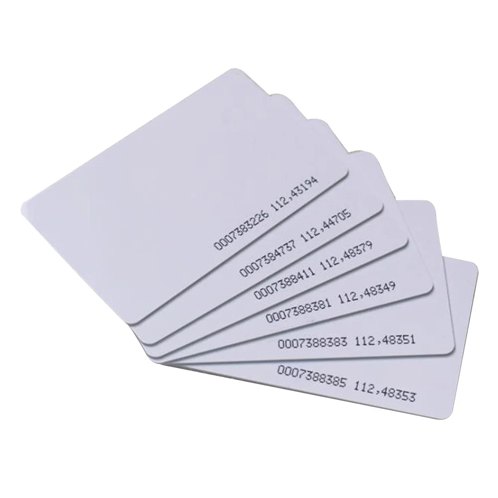 (100 шт./лот) компоненты обеспечения качества Em Id карта RFID 125 кГц считывание только