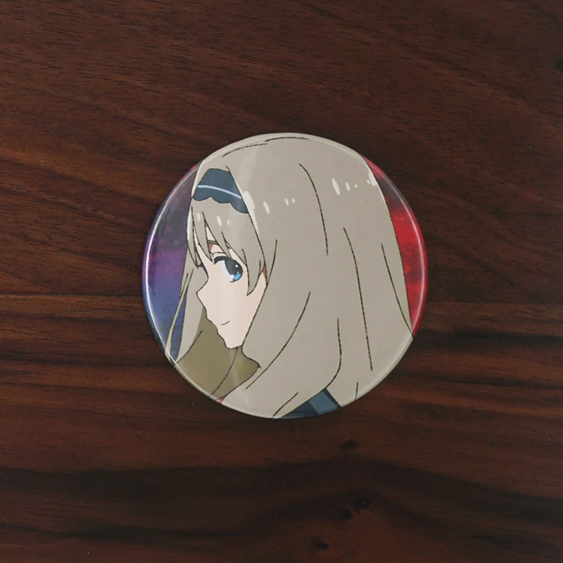 Металлическая брошь в форме значка с нулевым кодом: 002|Броши| |