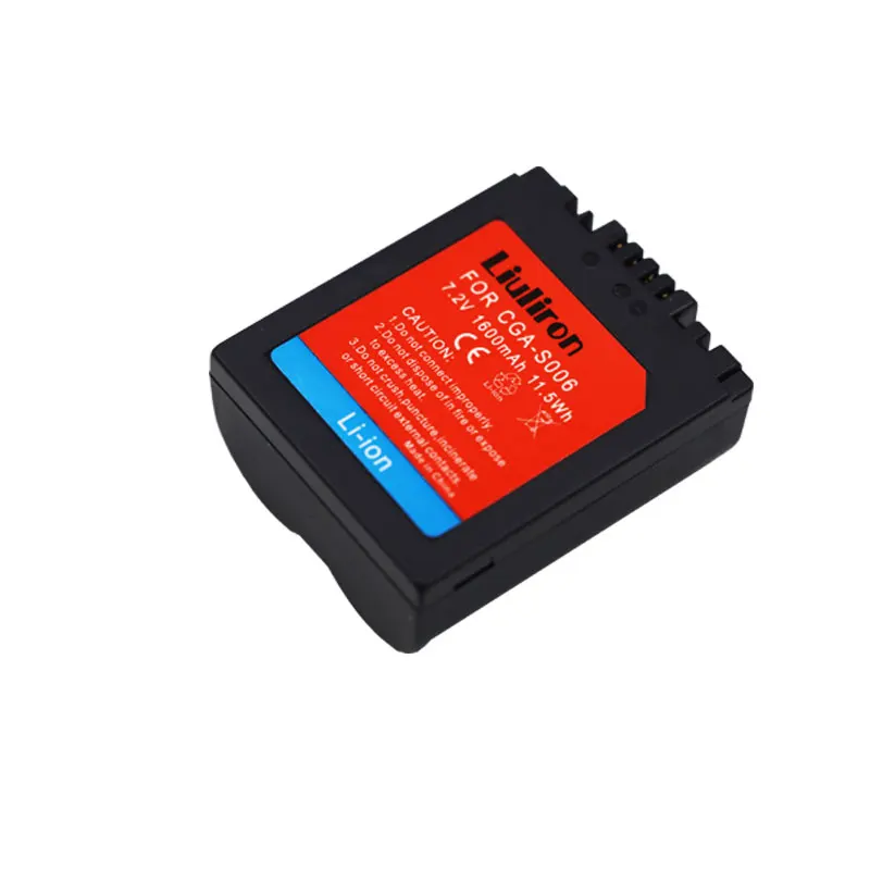 CGA-S006 S006 DMW-BMA7 S006A CGR-S006E Батарея + ЖК-дисплей двойной Зарядное устройство для