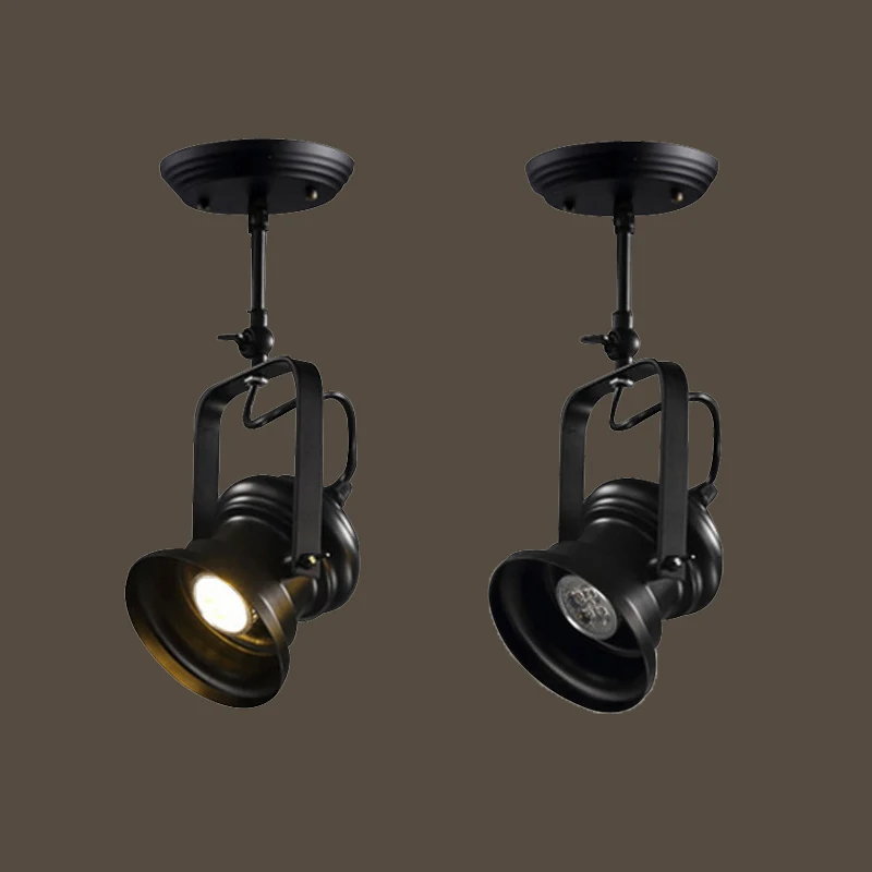 Винтажный подвесной светильник в стиле ретро купольный для столовой паба