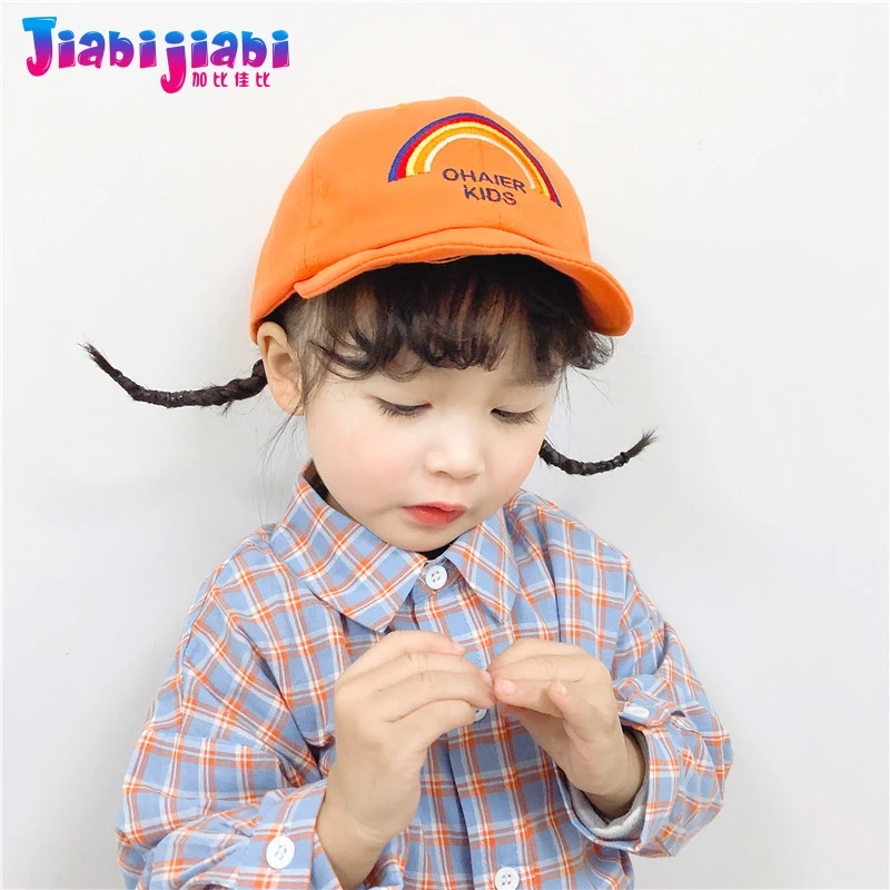 Детская летняя шляпа для мальчиков Солнцезащитная бейсбольная кепка маленьких