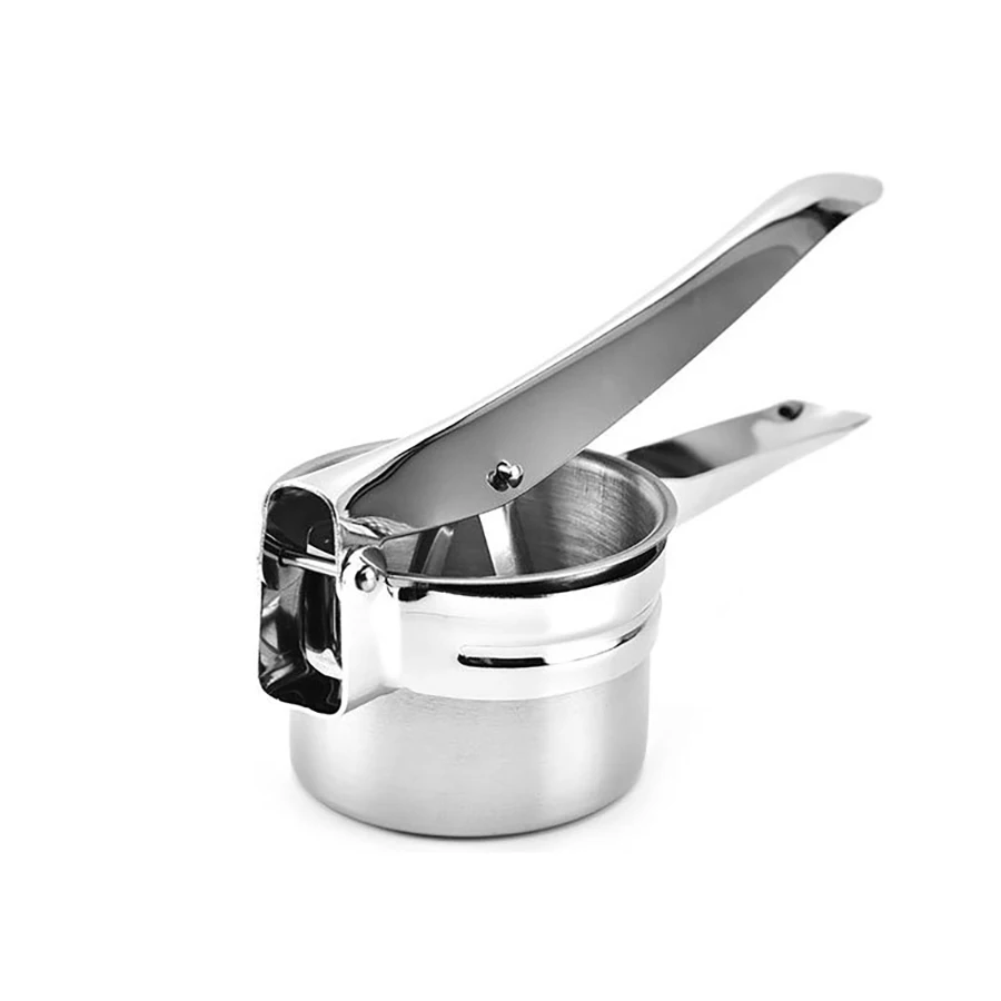

3-in-1 Stainless Steel Potato Mashers Ricers Crusher Manual Juicer With Interchangeable Fineness Creative Gadgets Kitchen Tools
