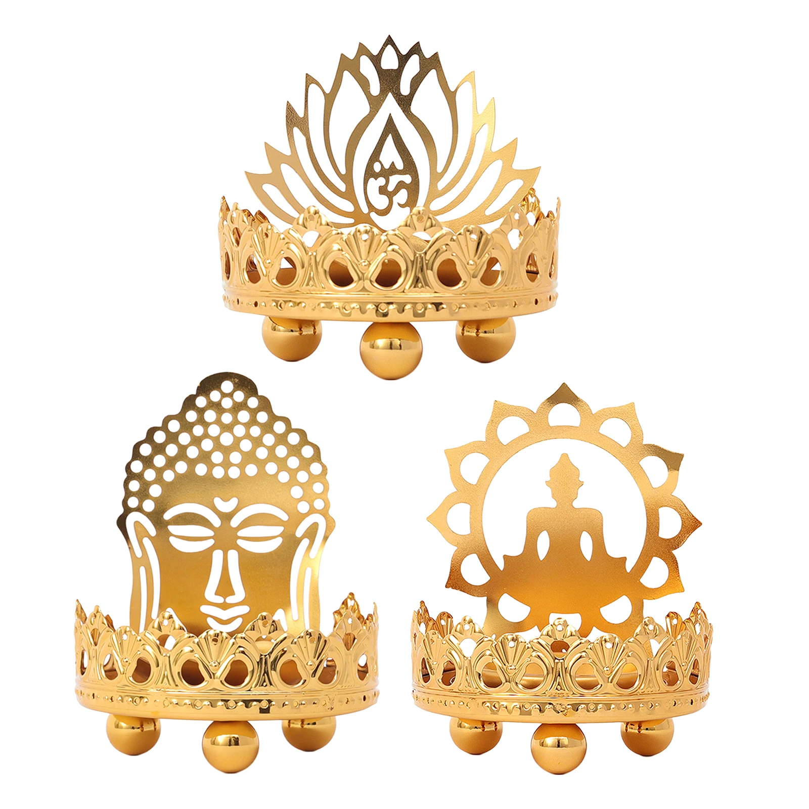 Женский подсвечник для чая Будды Ghee светильник настольное украшение буддийские