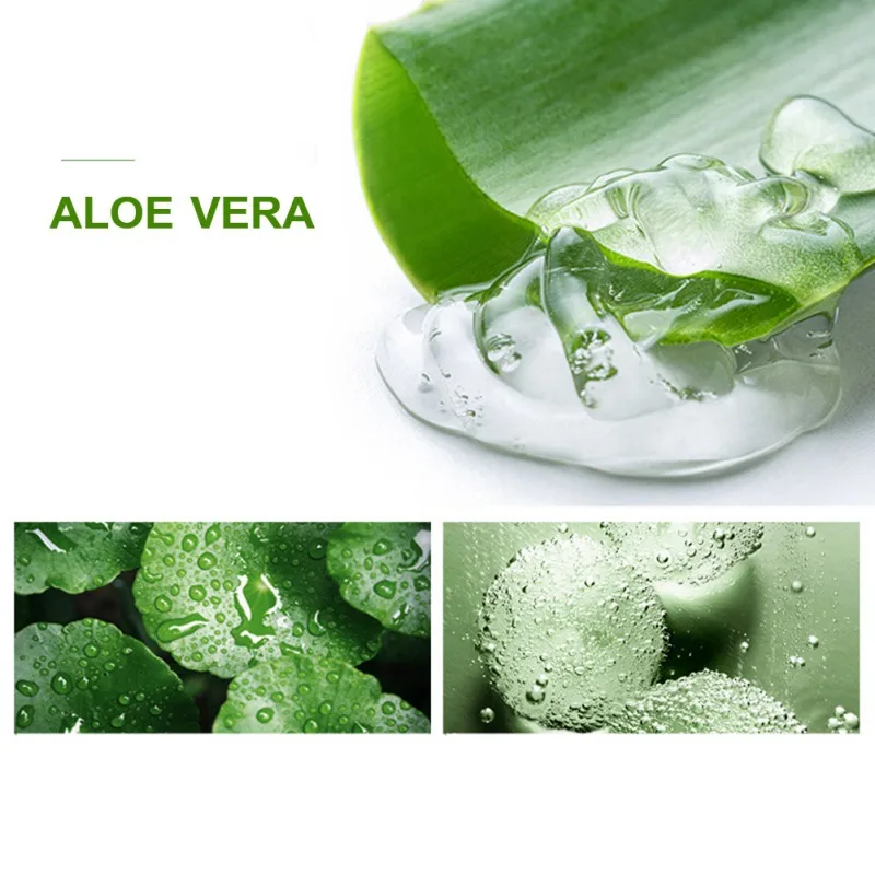 

Brightening Complexion Shrink Pores Beauty Essentials A Face Serum Natural Moisturizing Oil Control Aloe Vera Gel