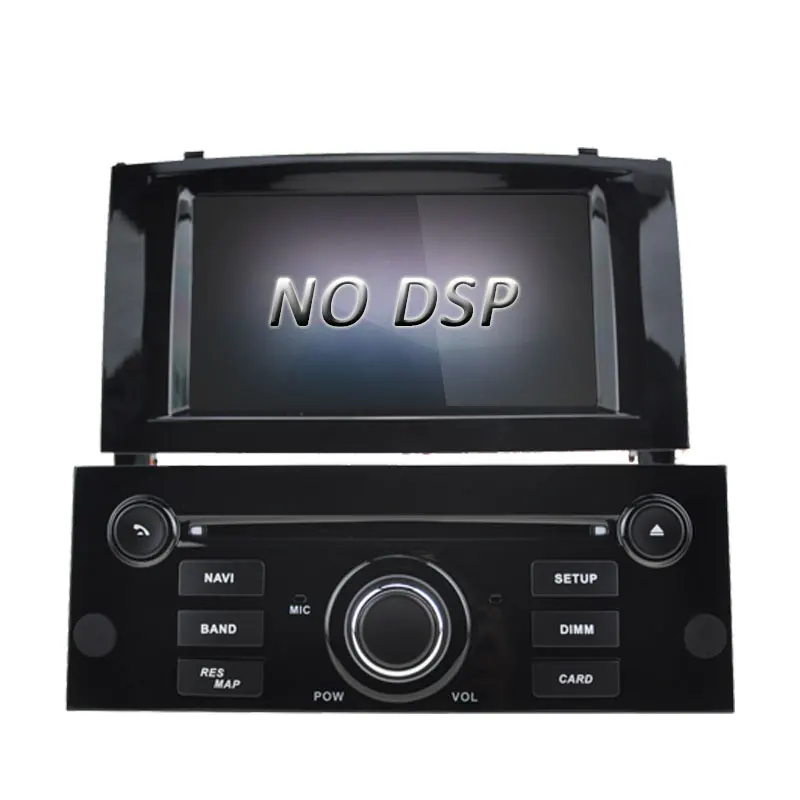 Black LJDA 1 Din Восьмиядерный Авто Радио Android 9,0 автомобильный dvd-плеер для PEUGEOT 407 gps навигация аудио 4G+ 64G стерео Мультимедиа DSP - Цвет: Black