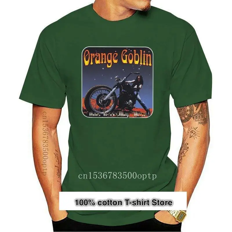 

Camiseta negra de banda de Rock de Heavy Metal para hombre, camisa Retro de talla S a 3Xl, Goblin naranja, nueva de 2021