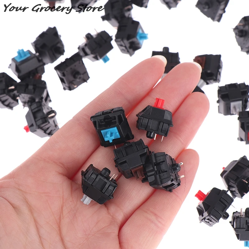 

8Pcs/lot Cherry Mx Switch 3 Pin Mechanical Keyboard Brown Blue Silver Switches