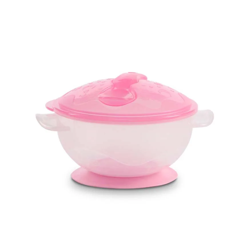 Детская обучающая посуда с присоской миска для еды ложка детская набор