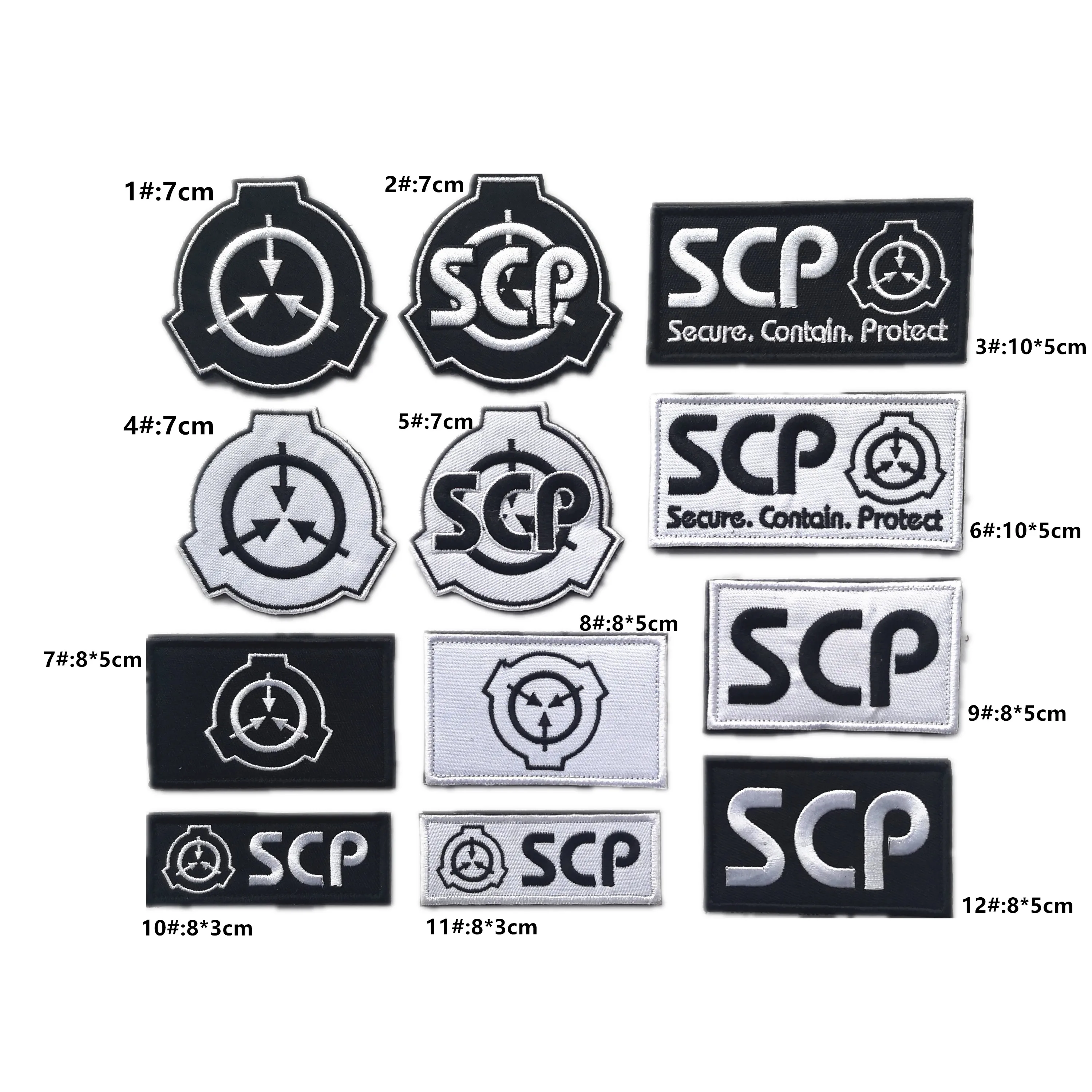 SCP патч для джинсы, SCP патчи, застежкой-липучкой scp значки аппликации для джинсов оригинального дизайна, значки, патчи для одежды A830