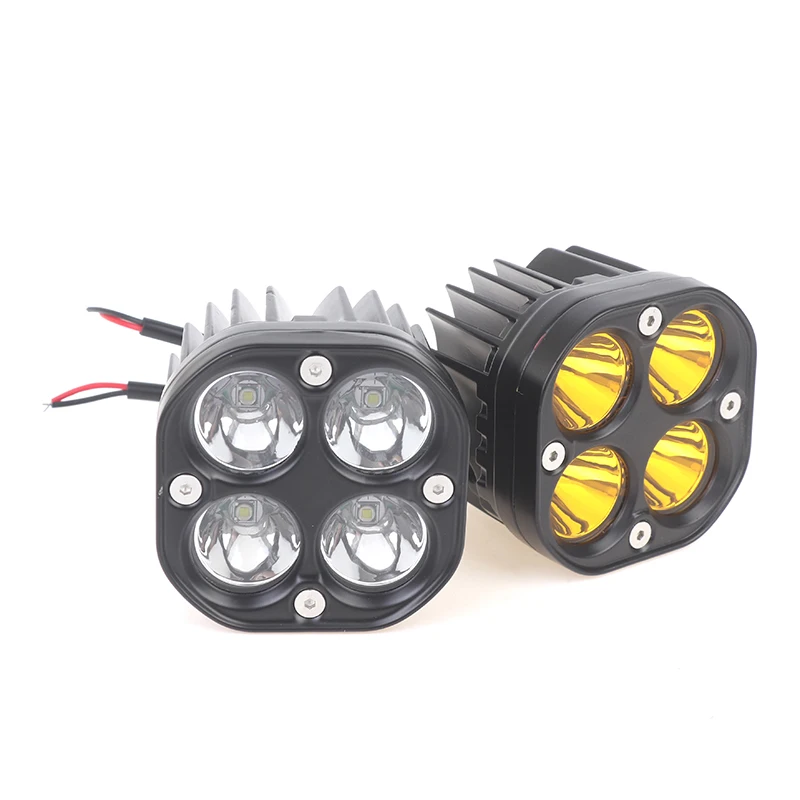 1PC 3inch Led Work LightHAOLIDE Spot Work Light Combo Motorcycle Headlight Fog Lights Trucks Off Road SUV Boat Bright ATV Flood