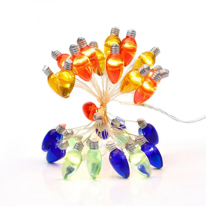 

LED Garland String Lights USB Battery Powered Fairy Festoon Lighting For New Year Christmas Home Room Decoration Christmas Lamp