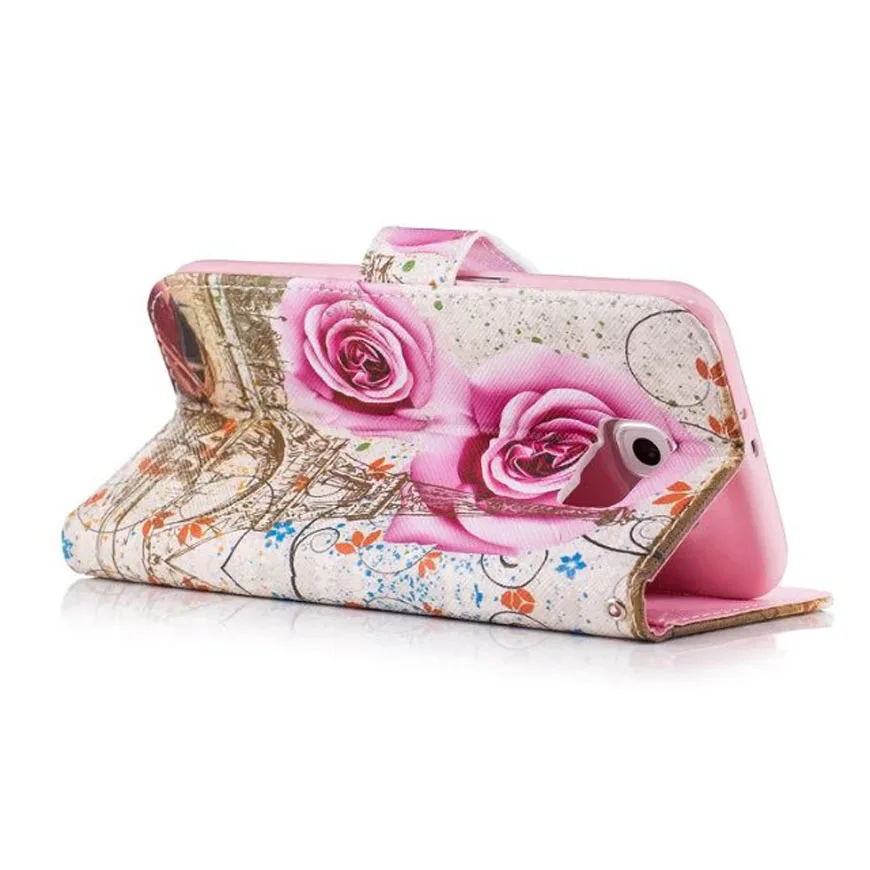 Art Painting Flower Book Wallet Flip Leather Cover Soft Case for Oneplus 5T 6T 7 Pro One Plus 7pro Phone Cases |